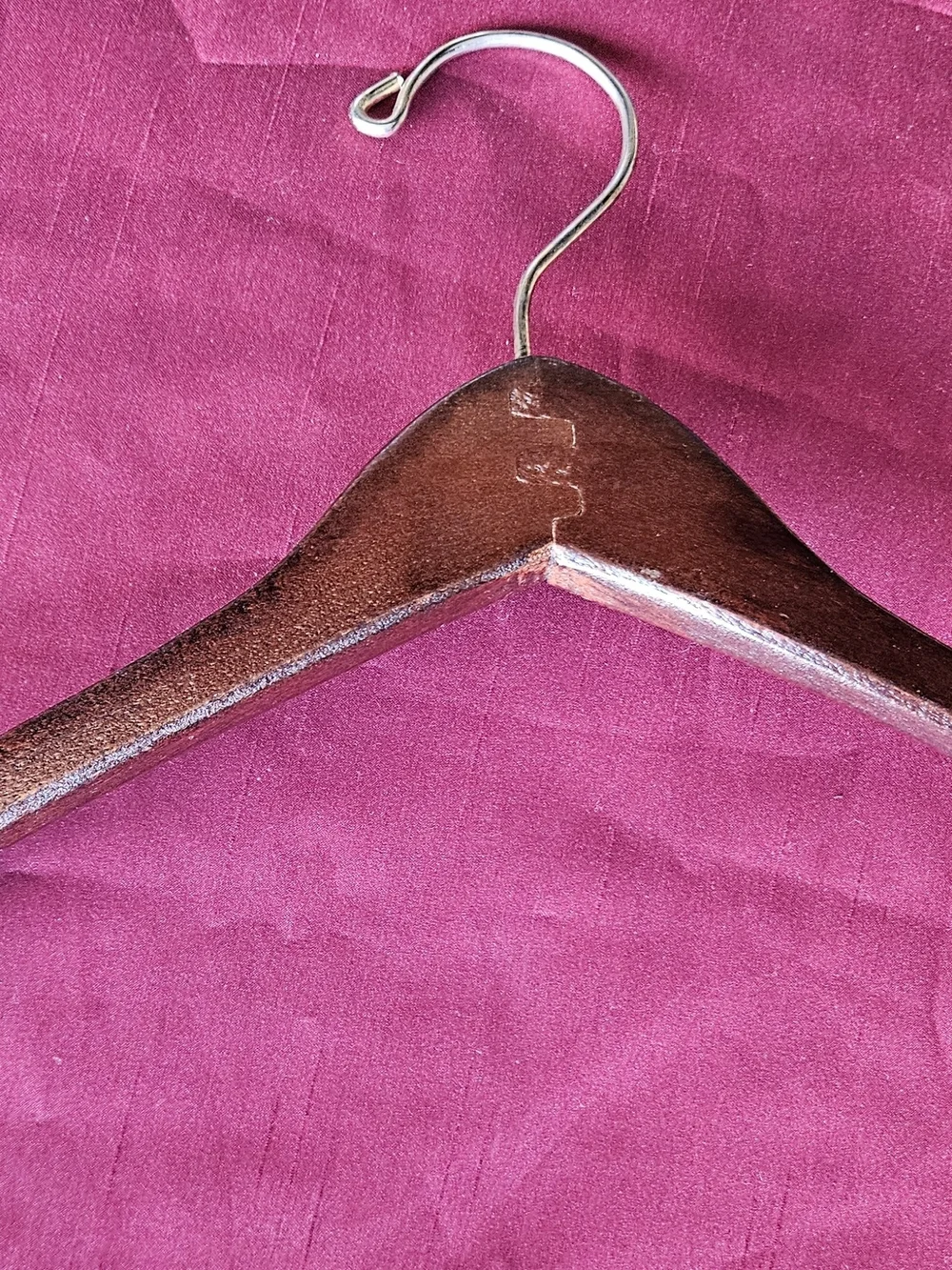 Four Seasons Hotels Resorts Wooden Pant Hanger '80s Vintage Luxury Hotel RARE!